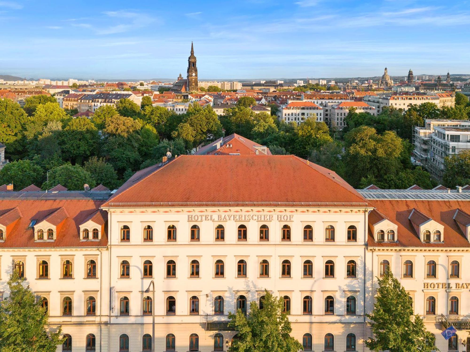 Hotel Bayerischer Hof Dresda Esterno foto